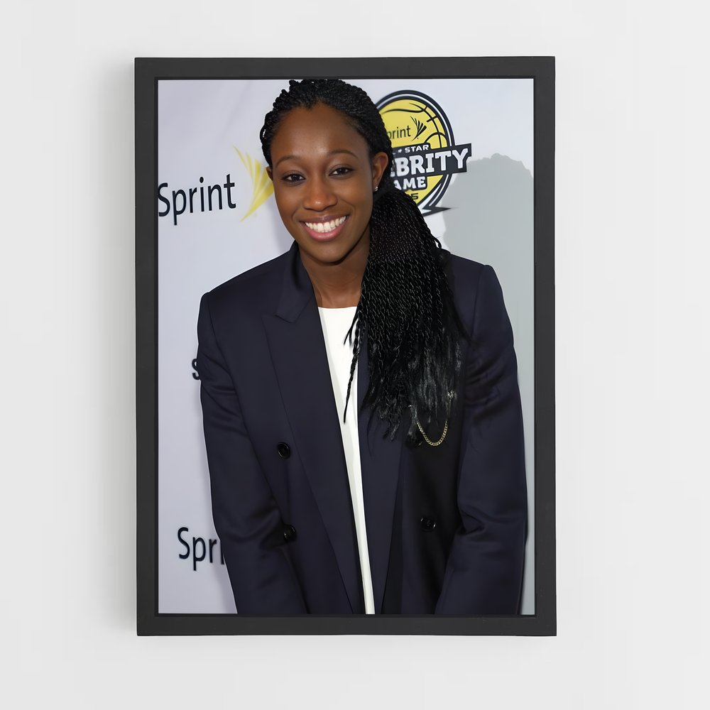 Poster Smile de Tina – affiche Basketball (vue 2)